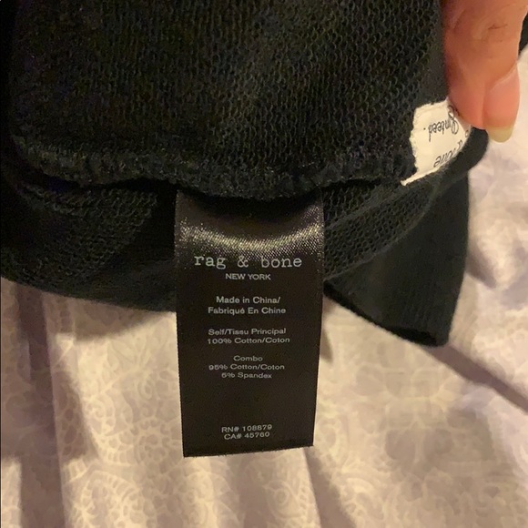 Rag & Bone Dagger Men’s Crewneck Sweatshirt Size M - Picture 6 of 8